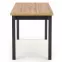 Stôl Cobalt 120x68 – Dub Wotan/Čierna,3