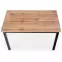 Stôl Cobalt 120x68 – Dub Wotan/Čierna,4