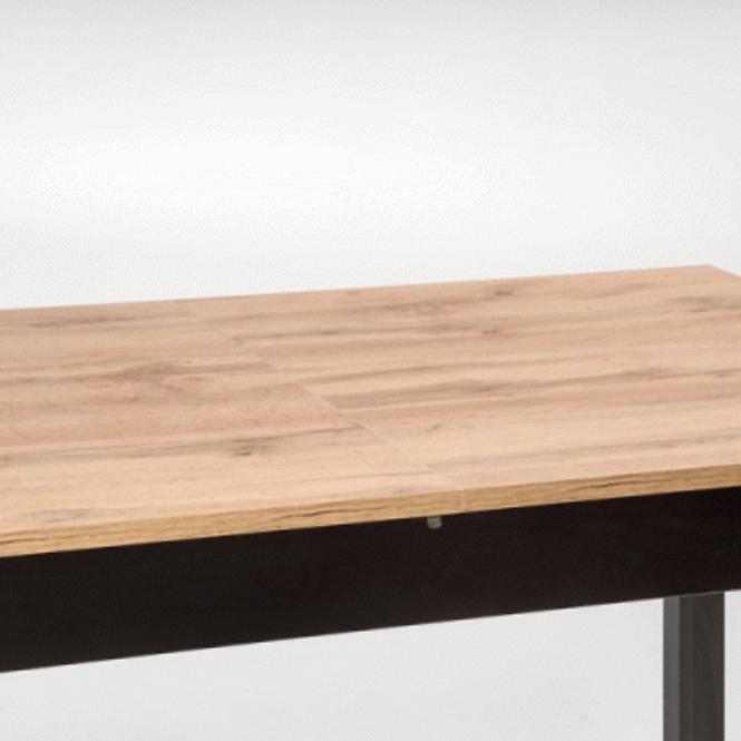 Stôl Cobalt 120x68 – Dub Wotan/Čierna