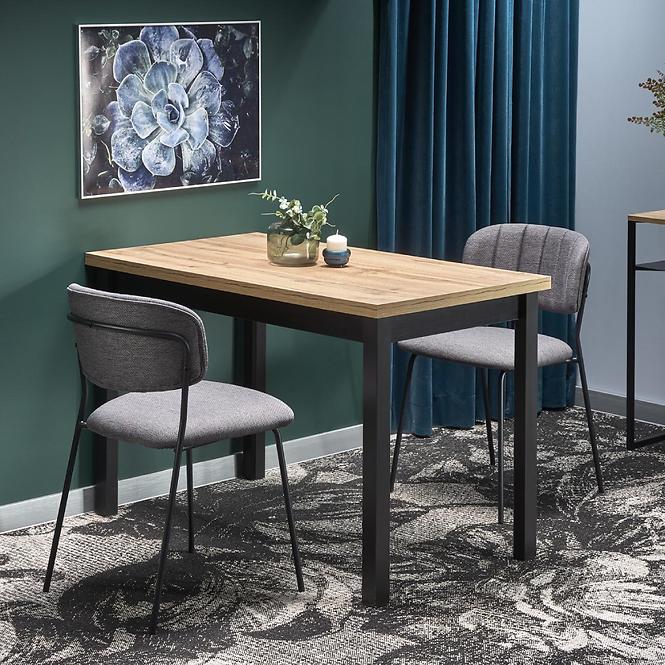 Stôl Cobalt 120x68 – Dub Wotan/Čierna