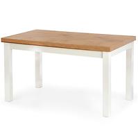 Rozkladací stôl Tiago 140/220x80cm doska/drevo – Dub Lancelot/Biely