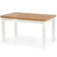 Rozkladací stôl Tiago 140/220x80cm doska/drevo – Dub Lancelot/Biely