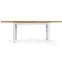 Rozkladací stôl Tiago 140/220x80cm doska/drevo – Dub Lancelot/Biely,4