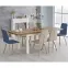 Rozkladací stôl Tiago 140/220x80cm doska/drevo – Dub Lancelot/Biely,9