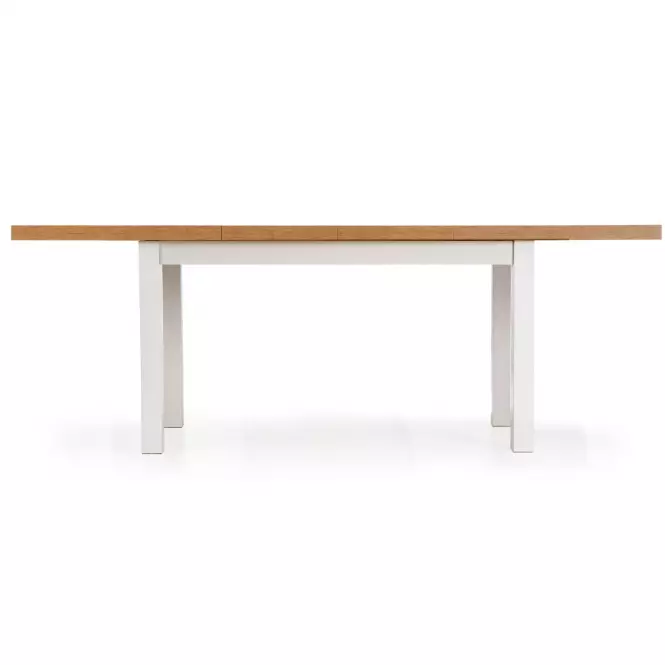 Rozkladací stôl Tiago 140/220x80cm Płyta/Drevo – Dub Lancelot/Biely