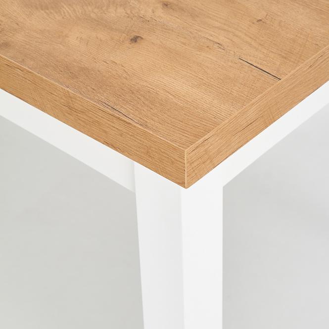 Rozkladací stôl Tiago 140/220x80cm Płyta/Drevo – Dub Lancelot/Biely