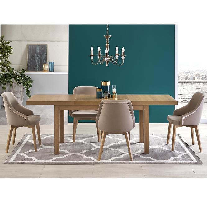 Rozkladací stôl Tiago 2 140/220x80cm Płyta/Abs/Mdf – Dub Riviera