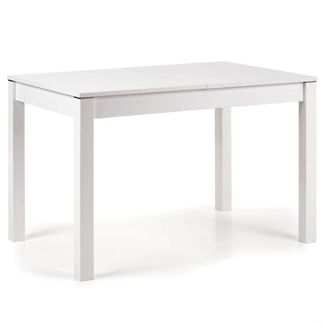 Rozkladací stôl Maurycy 118/158x75cm doska/ABS/MDF – Biely
