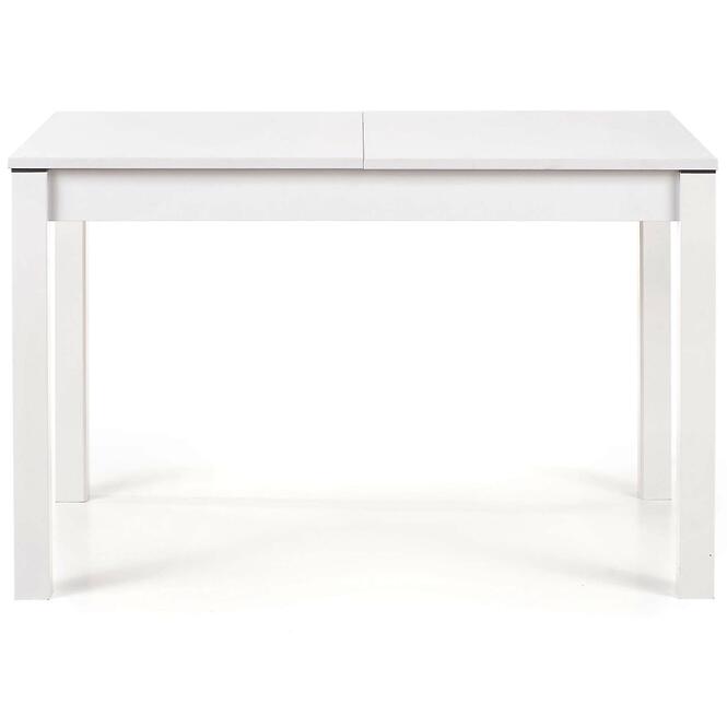 Rozkladací stôl Maurycy 118/158x75cm doska/ABS/MDF – Biely