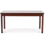 Rozkladací stôl Maurycy 118/158x75cm doska/ABS/MDF – Tmavé Orech