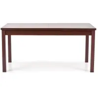 Rozkladací stôl Maurycy 118/158x75cm doska/ABS/MDF – Tmavé Orech