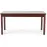 Rozkladací stôl Maurycy 118/158x75cm doska/ABS/MDF – Tmavé Orech