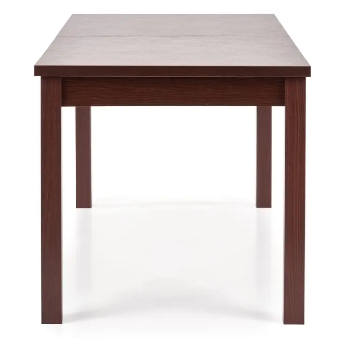 Rozkladací stôl Maurycy 118/158x75cm doska/ABS/MDF – Tmavé Orech
