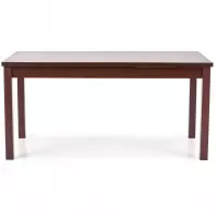 Rozkladací stôl Maurycy 118/158x75cm Płyta/Abs/Mdf – Tmavé Orech