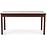 Rozkladací stôl Maurycy 118/158x75cm Płyta/Abs/Mdf – Tmavé Orech