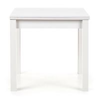 Rozkladací stôl Gracjan 80/160x80cm Płyta/Abs/Mdf – Biely