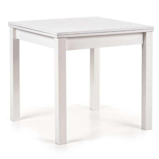 Rozkladací stôl Gracjan 80/160x80cm Płyta/Abs/Mdf – Biely