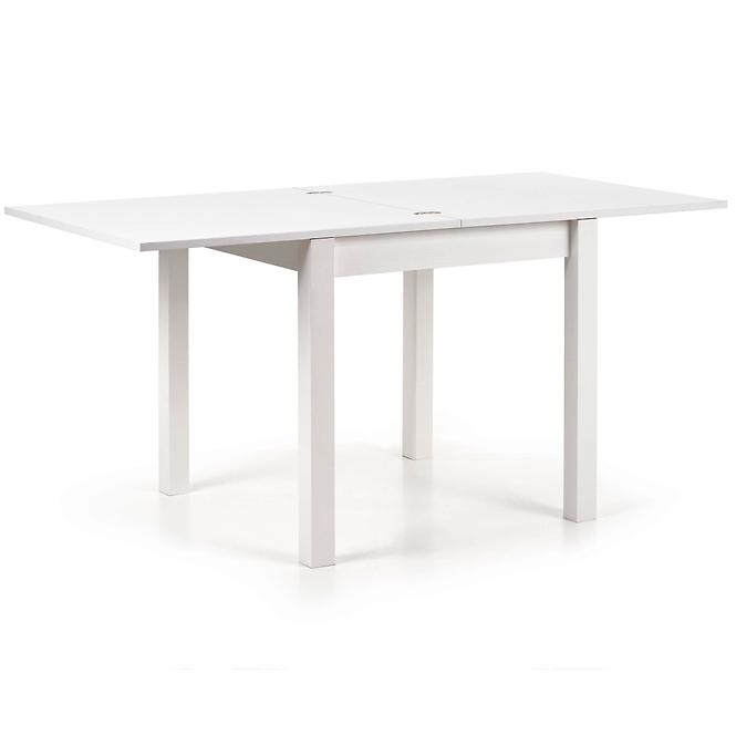 Rozkladací stôl Gracjan 80/160x80cm Płyta/Abs/Mdf – Biely