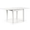 Rozkladací stôl Gracjan 80/160x80cm Płyta/Abs/Mdf – Biely,3