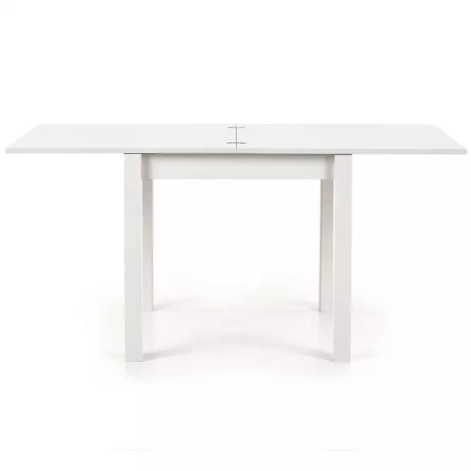 Rozkladací stôl Gracjan 80/160x80cm Płyta/Abs/Mdf – Biely