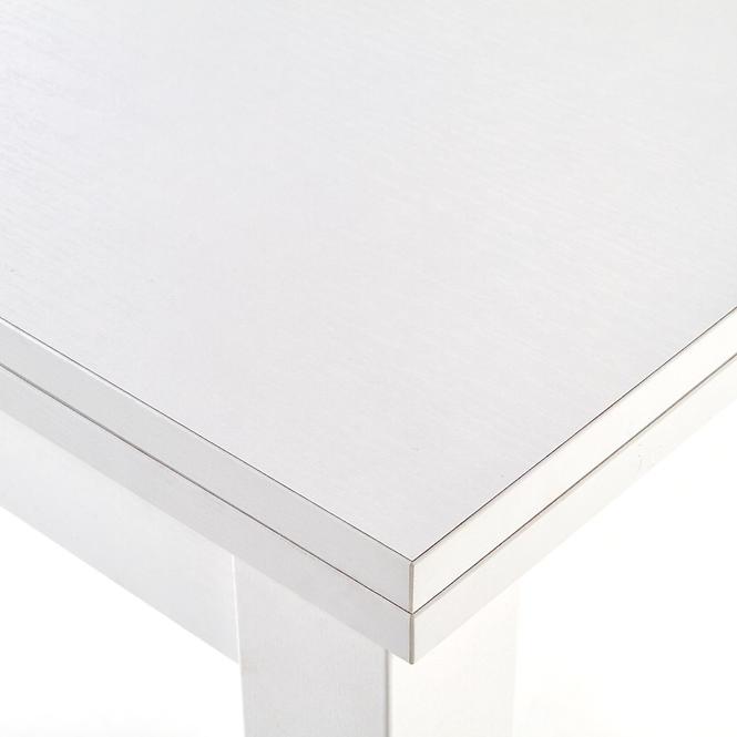 Rozkladací stôl Gracjan 80/160x80cm Płyta/Abs/Mdf – Biely
