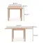 Rozkladací stôl Gracjan 80/160x80cm doska/Abs/MDF – Dub Sonoma,6