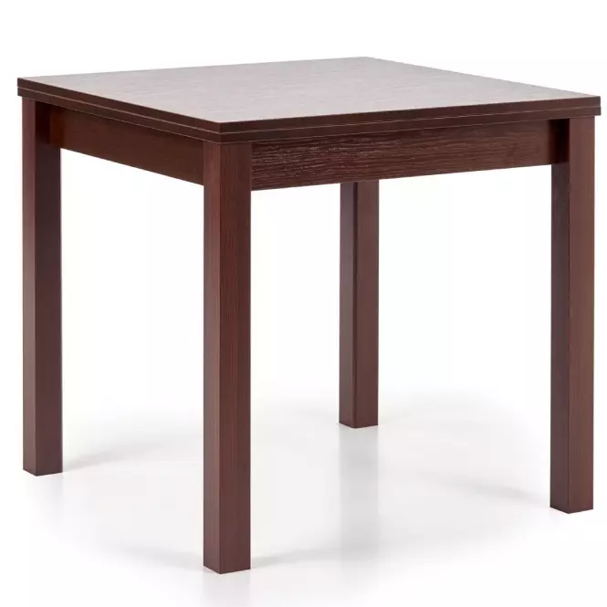 Rozkladací stôl Gracjan 80/160x80cm Płyta/Abs/Mdf – Tmavé Orech