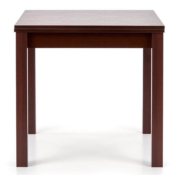 Rozkladací stôl Gracjan 80/160x80cm Płyta/Abs/Mdf – Tmavé Orech