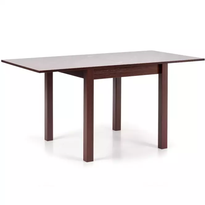 Rozkladací stôl Gracjan 80/160x80cm Płyta/Abs/Mdf – Tmavé Orech