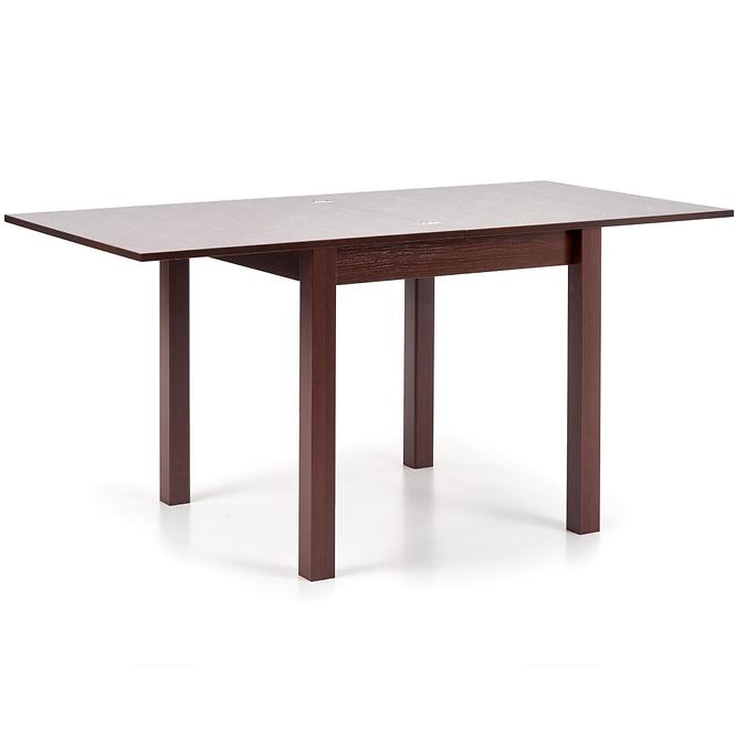 Rozkladací stôl Gracjan 80/160x80cm Płyta/Abs/Mdf – Tmavé Orech