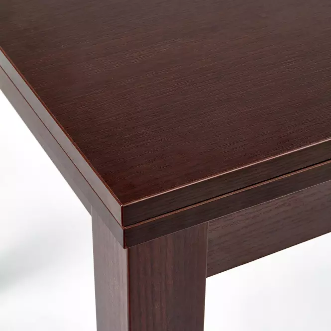 Rozkladací stôl Gracjan 80/160x80cm Płyta/Abs/Mdf – Tmavé Orech