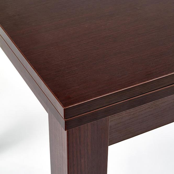 Rozkladací stôl Gracjan 80/160x80cm Płyta/Abs/Mdf – Tmavé Orech