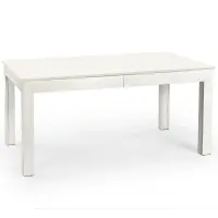 Rozkladací stôl Seweryn 160/298x90cm Płyta/Abs/Mdf – Biely