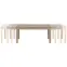Rozkladací stôl Seweryn 160/298x90cm doska/ABS/MDF – Dub Sonoma,3