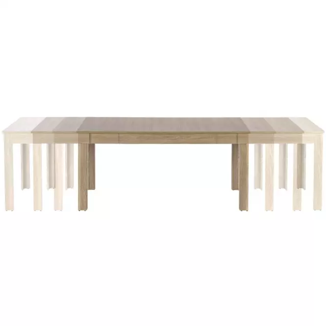 Rozkladací stôl Seweryn 160/298x90cm Płyta/Abs/Mdf – Dub Sonoma