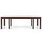 Rozkladací stôl Seweryn 160/298x90cm Płyta/Abs/Mdf – Tmavé Orech,5