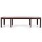 Rozkladací stôl Seweryn 160/298x90cm Płyta/Abs/Mdf – Tmavé Orech,6