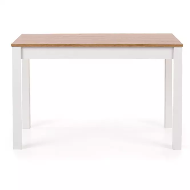 Stôl Ksawery 120x68 Płyta/Abs/Mdf – Dub Sonoma/Biely