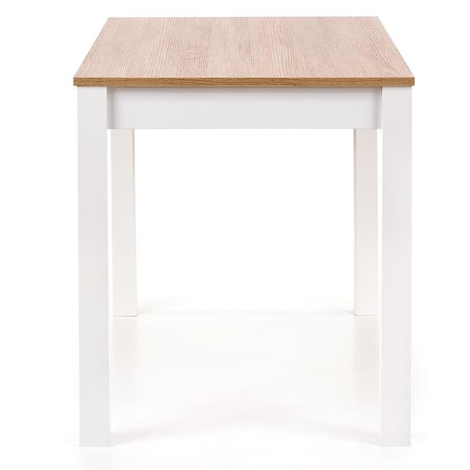 Stôl Ksawery 120x68 Płyta/Abs/Mdf – Dub Sonoma/Biely