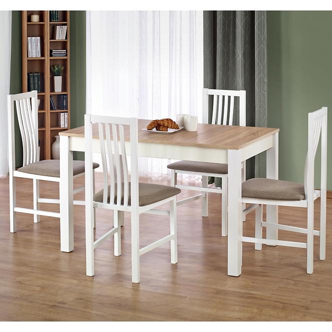 Stôl Ksawery 120x68 Płyta/Abs/Mdf – Dub Sonoma/Biely