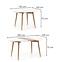 Rozkladací stôl Edward 120/200x100cm Mdf/Oceľ – Biely/Dub San Remo,11