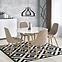 Rozkladací stôl Edward 120/200x100cm Mdf/Oceľ – Biely/Dub San Remo,13