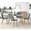 Stôl Next 130x80 Sklo/Oceľ – Dymiony/Dub Med,4