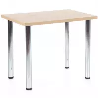 Stôl Modex A) 90x60 Płyta/Oceľ – Dub Sonoma