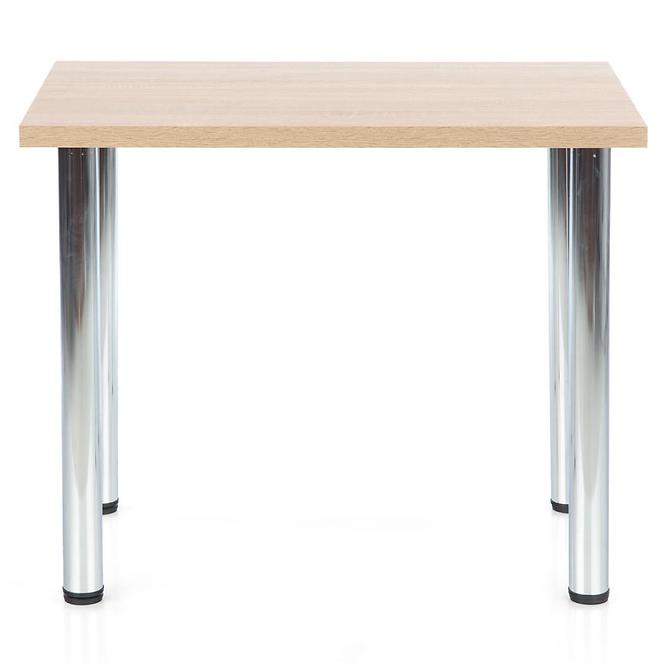 Stôl Modex A) 90x60 Płyta/Oceľ – Dub Sonoma,3