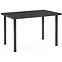 Stôl Modex 2 B) 120x68 Płyta/Oceľ – Antracyt,2
