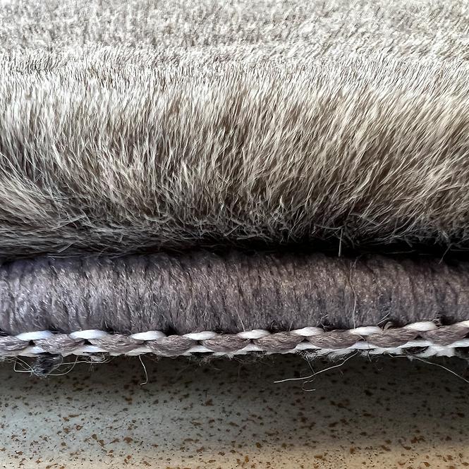 Koberec New Rabbit Fur 0,8/1,5 hnedá