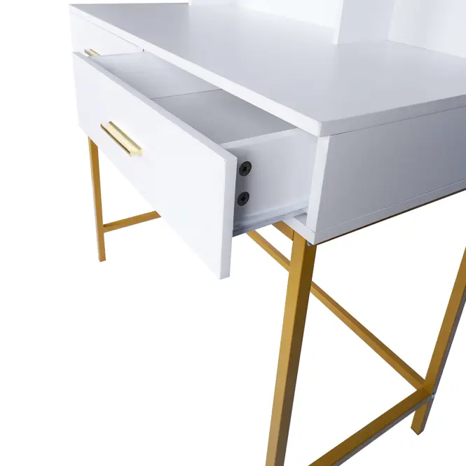 Toaletný stolík Aurora + sedadlo,3
