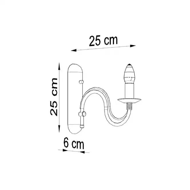 Nástenné svietidlo Minerwa A-0216 biely,4