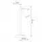 Stolná lampa Oregon A-1091 čierna,4